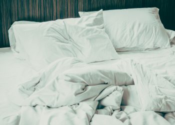 cama desarrumada