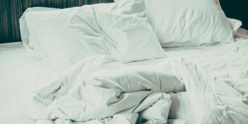 cama desarrumada