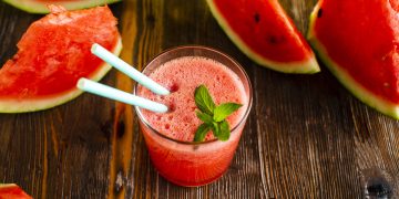 Suco de melancia