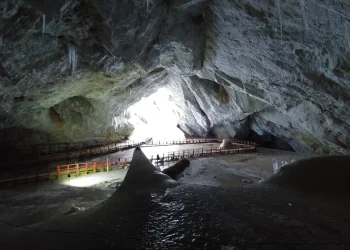 bactéria em caverna