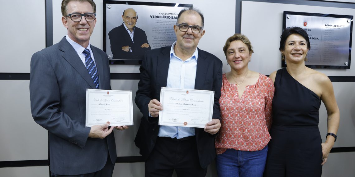 Fernando Beteti é homenageado pela Câmara de Maringá: ‘compromisso renovado com a verdade’