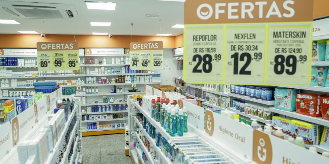 medicamentos em farmácia